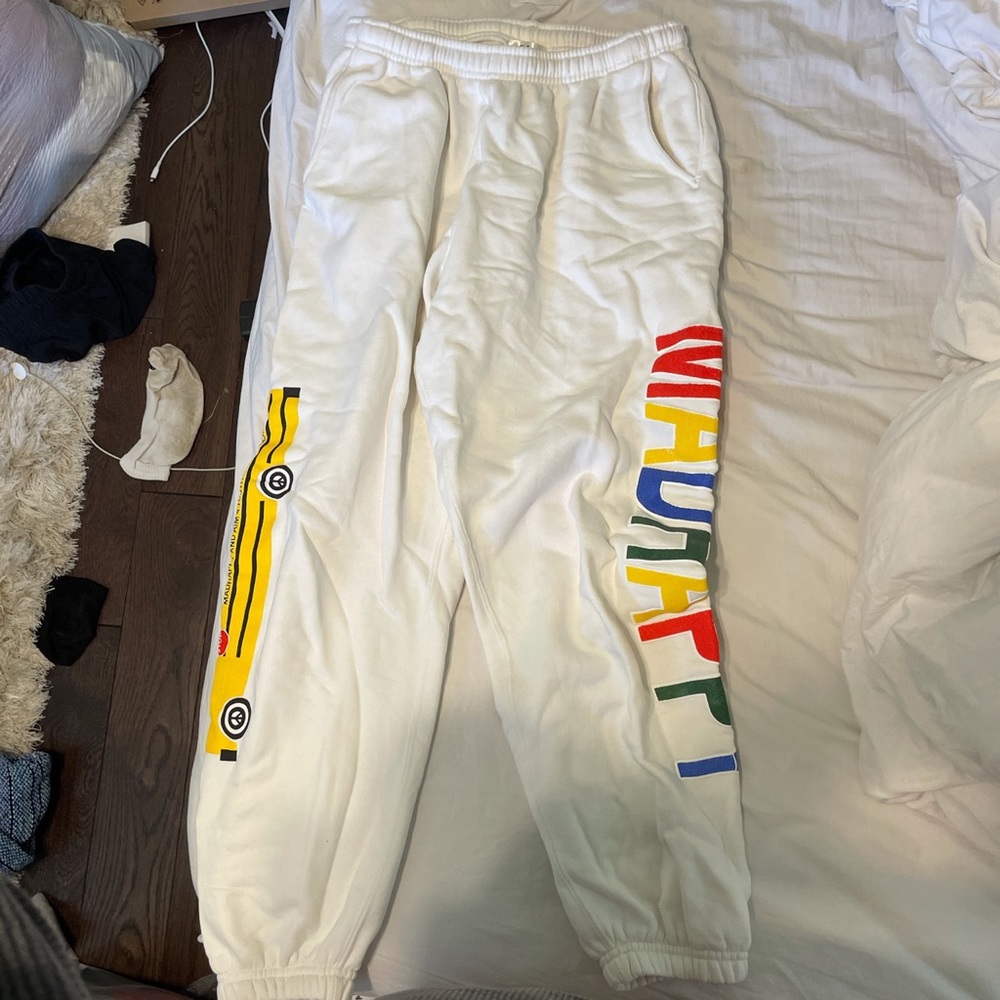 madhappy x AIM mental health pants